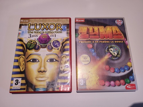 Lot jeux vidéo zuma - jeux,