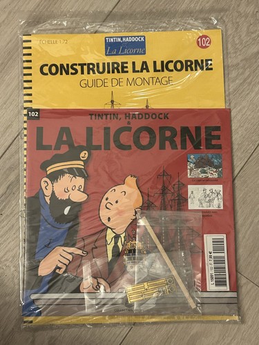 Construire licorne tintin - licorne,