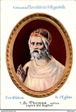 23829 Chromo Chocolat d'Aiguebelle - Les Gloires de L'Eglise - Saint Thomas