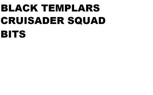 Warhammer 40k black templars - black,