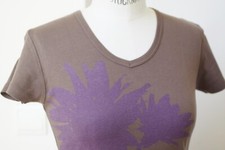 t-shirt BENSIMON -36-38-40 - TU - stretch - discret décor imprimé floral - neuf