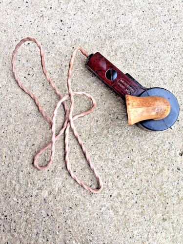 Ancien microphone militaire - ancien,