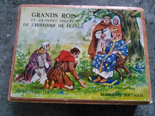 Ancien jeu familles - jeu, 12