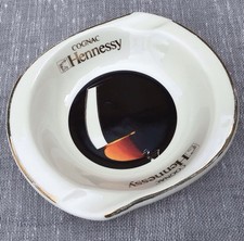 ancien CENDRIER  COGNAC HENNESSY estampillé Orchies Moulin des Loups