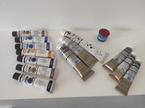 Gros lot tubes - de, peinture