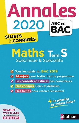 Annales abc bac 2020 maths - bac,