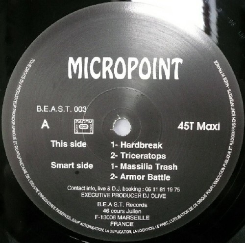 Vinyle micropoint - vinyle, 12"