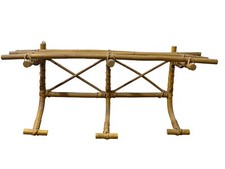 ANCIEN VINTAGE PORTE MANTEAU ART DÉCO PATÈRE ROTIN VESTIAIRE ÉCOLE