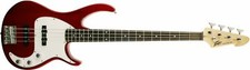 Guitare Basse Electrique Peavey  Milestone III  Rouge Transparent 4 Cordes