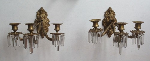 Paire appliques 3 - d'appliques,