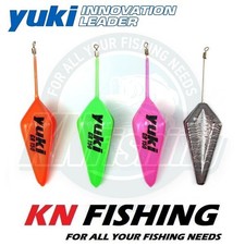 YUKI PYRAMID Glow Coated Fishing Plomb Poids Surf Casting 90gr 113gr 130gr 150gr