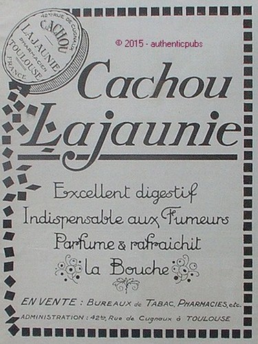 Publicite cachou lajaunie - publicite,