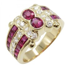 BIJOUX Bague Diamant Rubis