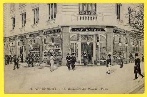 Cpa paris bd des - paris,