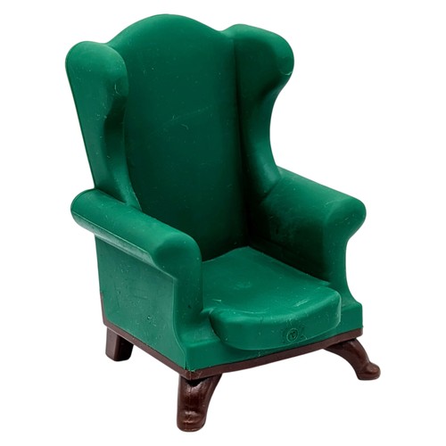 Playmobil fauteuil vert marron