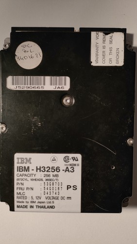 Ibm h3256 disque dur ide - dur,