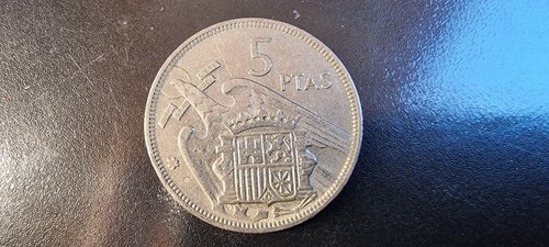 Pesetas espagne 1957 étoile - 5,