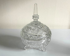 Vintage Crystal Candy Jar