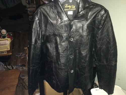 Vtg genuine leather soul - &,