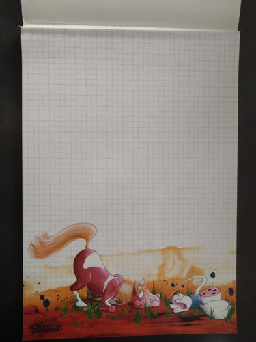 Diddl rare feuille blanche - diddl, a4