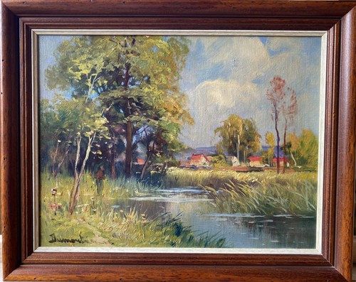 Huile sur toile signée