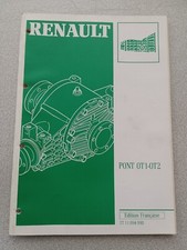 Rta Revue Manuel Technique Renault Boîte Vitesse Pont 0T1 0T2 OT2 OT1 TRAFIC 4X4