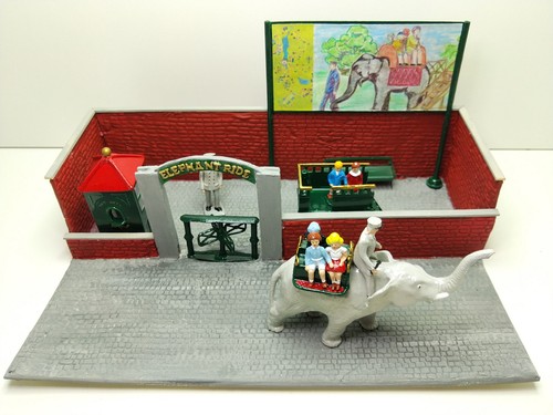 Diorama promenade à dos - diorama,