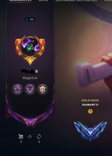 Compte Lol Master MMR / D2