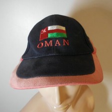 Casquette OMAN KARIBAN RACING coton bleu rouge vert blanc taille unique N6336 
