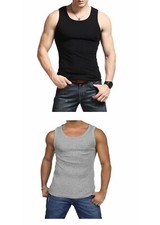 G.T.I. 1 Débardeurs homme 100% coton, Marcel homme, maillot de corps