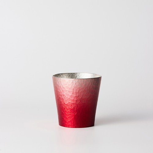 Tumbler pure tinware red - tumbler, glass