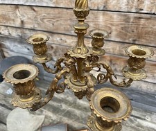 Lustre Bronze Doré Napoléon