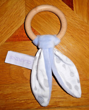 5PA / DOUDOU HOCHET BOIS CLARINS OREILLE DE LAPIN BALLON PARME KOM 9