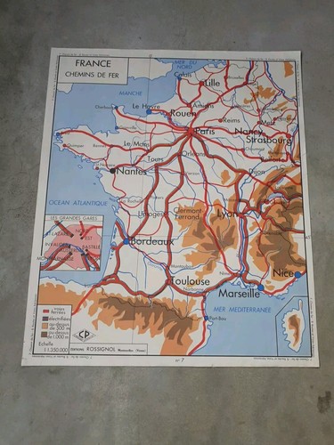 Carte scolaire rossignol - carte,