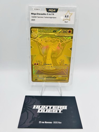 Pca carte pokémon méga - pca, 9,5