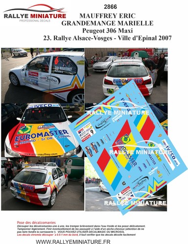 Decals ref 2866 - decals, 1/43