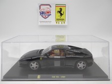 1/24 Ferrari 348 TB 1989 Noire Burago/Hachette
