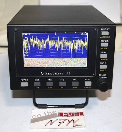 Elecraft panadapter works - panadapter,