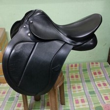 Selle de dressage anglais cheval de haute qualité/couleur noire/vache douce/t...