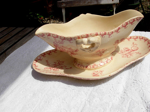 Saucière ancienne couleur - de,