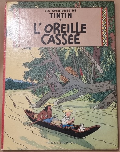 Tintin l oreille cassée - tintin, /