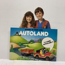Grande PLV carton magasin jouet ancien Autoland Faller type Playmobil Play Big