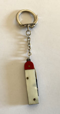 Porte clefs couteau borne kilométrique - canif - vintage Keychain