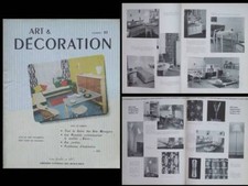 ART ET DECORATION n°33 1953 SOGNOT PAULIN MATEGOT SIMARD GUARICHE LANDAULT