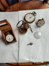  lot montres ancienne a gousset a restaurer 