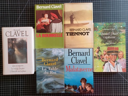 Bernard clavel 8 romans - bernard,