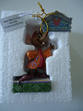 DISNEY TRADITIONS show case by jim shore : souris JAQ ( cendrillon )