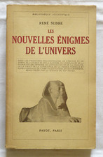 Les Nouvelles Enigmes De L'Univers - SUDRE René
