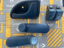 RENAULT TWINGO 1  BLEU CANARD : Kit poignée de porte intérieur D + leve vitre