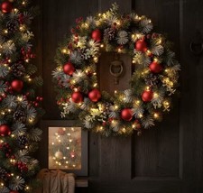 Couronne de Noël Lumineuse